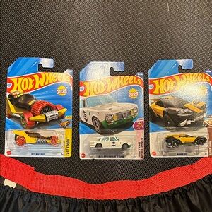 Hot Wheels Racing Car Trio Set 2025 collection. New in box.